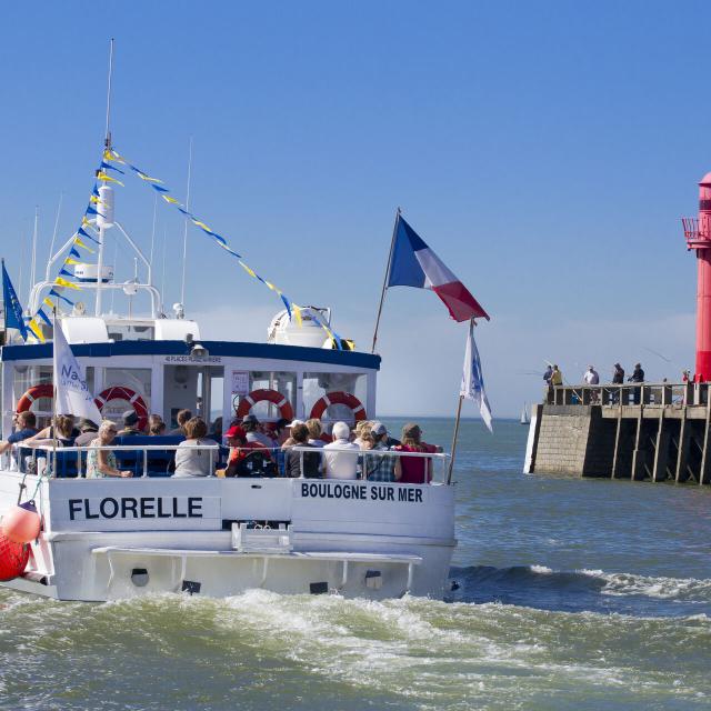 bateau le florelle, boulogne sur mer, Cap Blanc nez