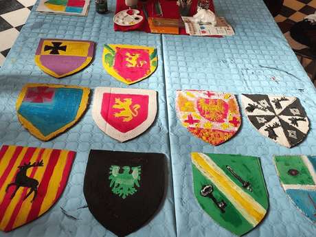Atelier Blason Médiéval sur les terres de la bataille de Crécy