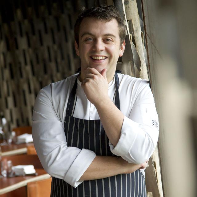 La Madelaine-sous-Montreuil _ Alexandre Gauthier chef du restaurant La Grenouillère © Anne-Sophie Flament