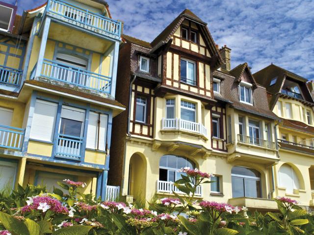 Le Touquet-Paris-Plage _ Façades de Villas colorées © CRTC Hauts-de-France - Eric Desaunois
