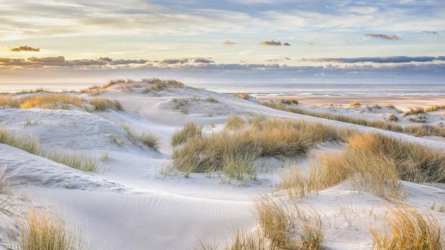 Le Touquet-Paris-Plage Dunes au soleil couchant © CRTC Hauts-de-France - Ishak Najib