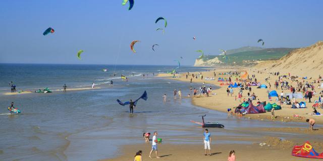 Wissant, la plage en été © CRTC Hauts-de-France - Anne-Sophie Flament